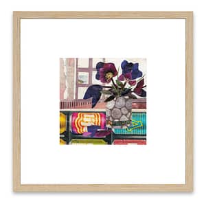 Chirp and Bloom framed print