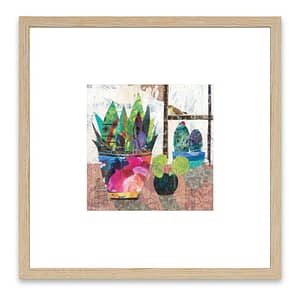 Watch the Birdy framed print