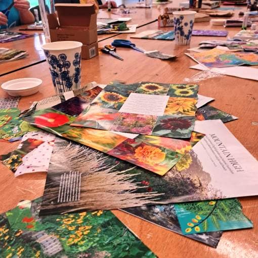 Lucy MacBrayne's 'Introduction to Collage' workshop